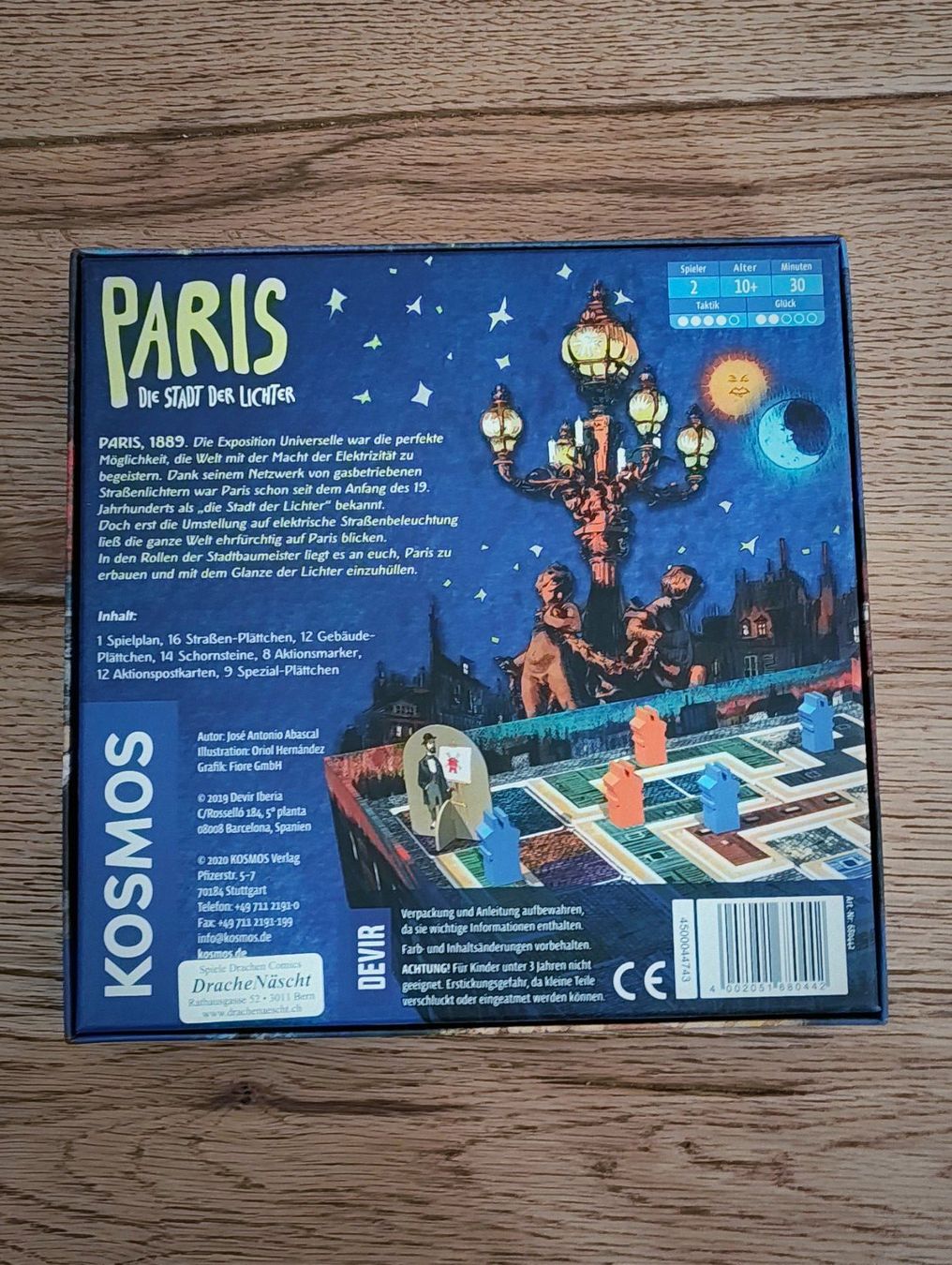 Giochi: Paris Stadt der Lichter Brettspiel – Nuovo e nell'imballaggio originale da Bern venduto da cle_rzl9 1
