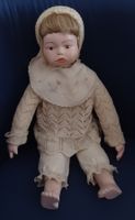Vintage BABY - PUPPE, Einzelstück, Handarbeit