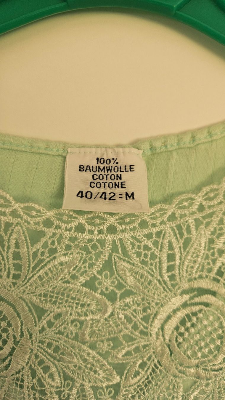 Negligees & Pigiami: Pigiama 2 pezzi verde acqua cotone tg.M - 40/42 – Usato da Melano venduto da H-Sara 1