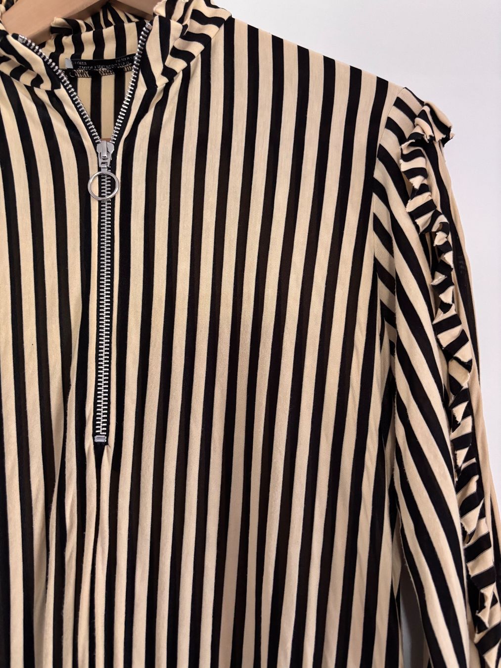 Zara Vestiti: Maxikleid gestreift beige/schwarz M – Nuovo (secondo la descrizione) da Bennau venduto da Fury3 2
