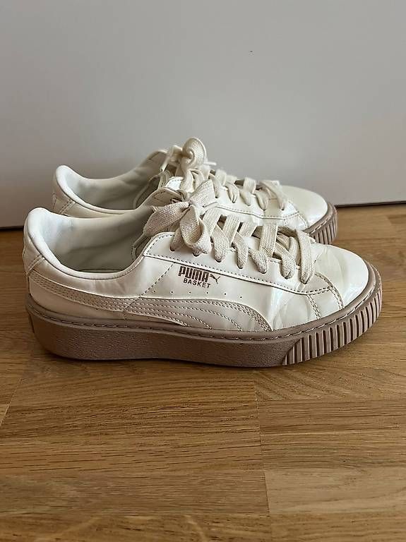 Damenschuhe: Puma Sneaker Weiss/beige Grösse: 37.5 – Gebraucht aus St. Gallen von josip06 1