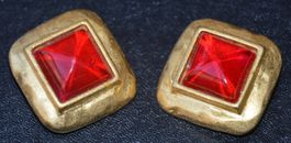2 x Brosche - Anhänger Lancôme Broche - pendentif Vintage