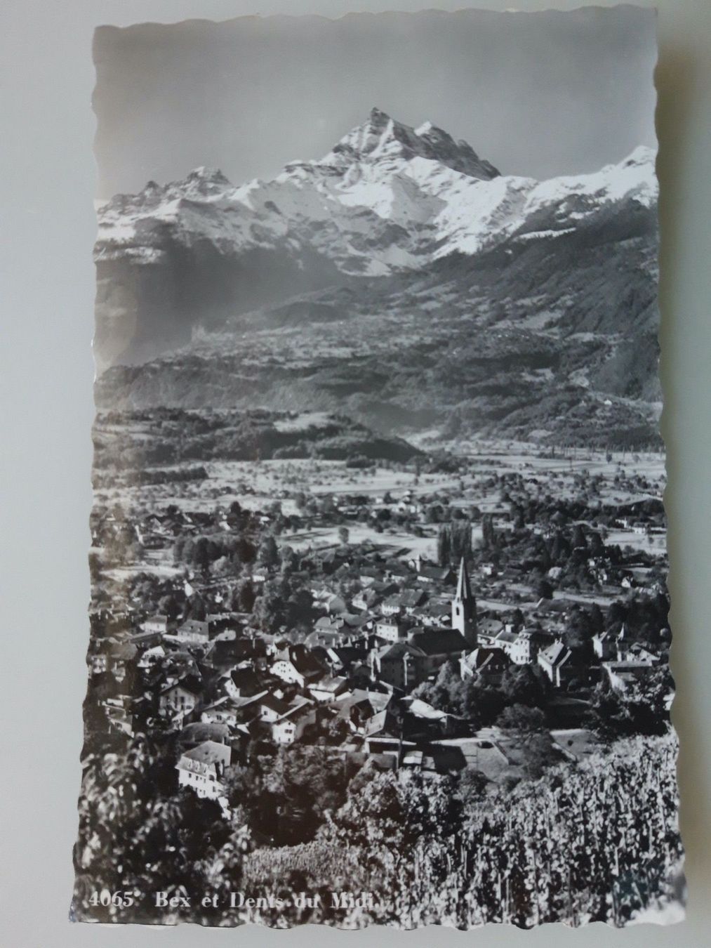 Cartoline postali: Bex et Dents du Midi – Usato da Sargans venduto da nicsam1815
