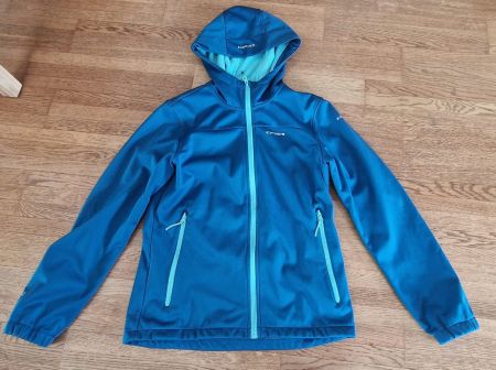 Icepeak Kleve Softshell Jacke Mädchen türkis Gr176 neuwertig