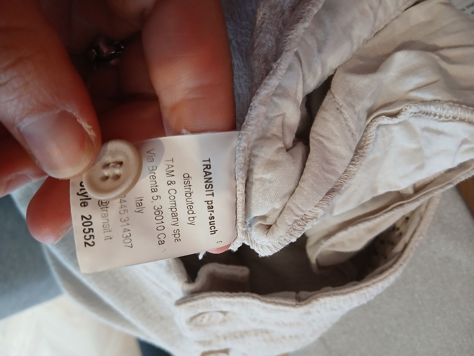 Pantaloni: Transit Par-Such Summer Beige Cotton Pants – Nuovo (secondo la descrizione) da Wil SG venduto da tre_g2l7 3