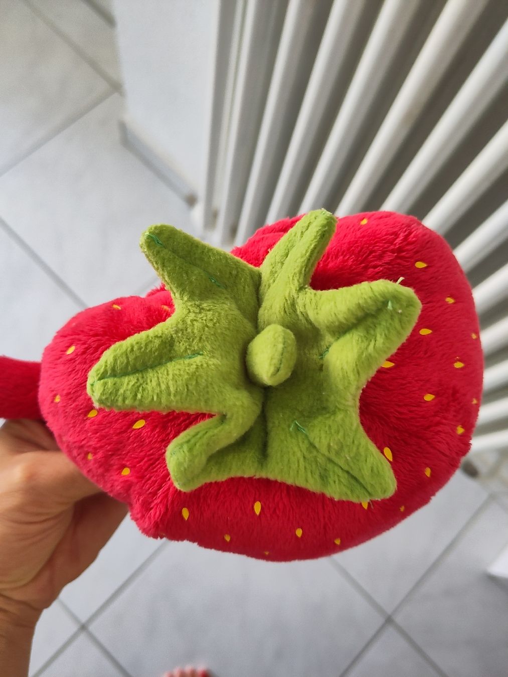 Spielzeuge: Erdbeeren als Kuscheltier – Gebraucht aus Dettighofen Lengw. von mai_75wt 2