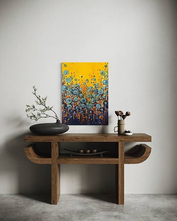 Dipinti: Peinture D'art Tableaux Original on Canvas  – Usato da Meyrin venduto da Gubiskoart 1