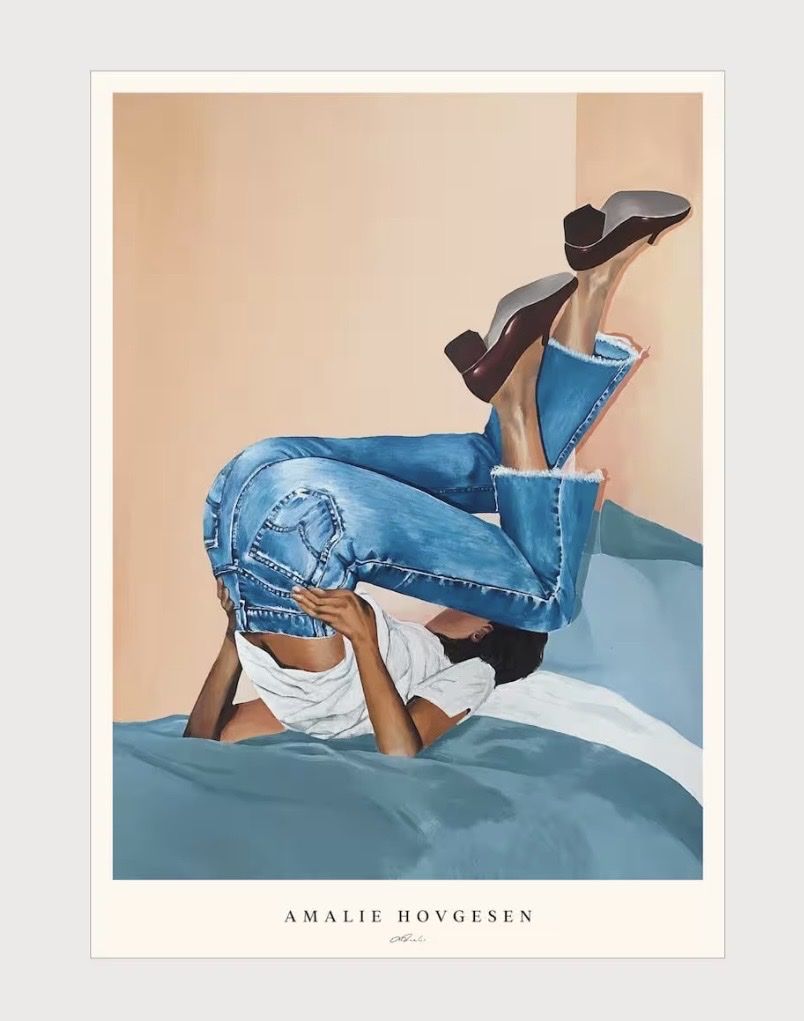 Foto & Immagini: Amalie Hovgesen,  Bedtime 70x100cm eingerahmt – Nuovo (secondo la descrizione) da Bern venduto da FreitagsSachen22 1