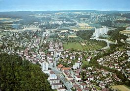 LAUSANNE La Sallaz - Vue aérienne