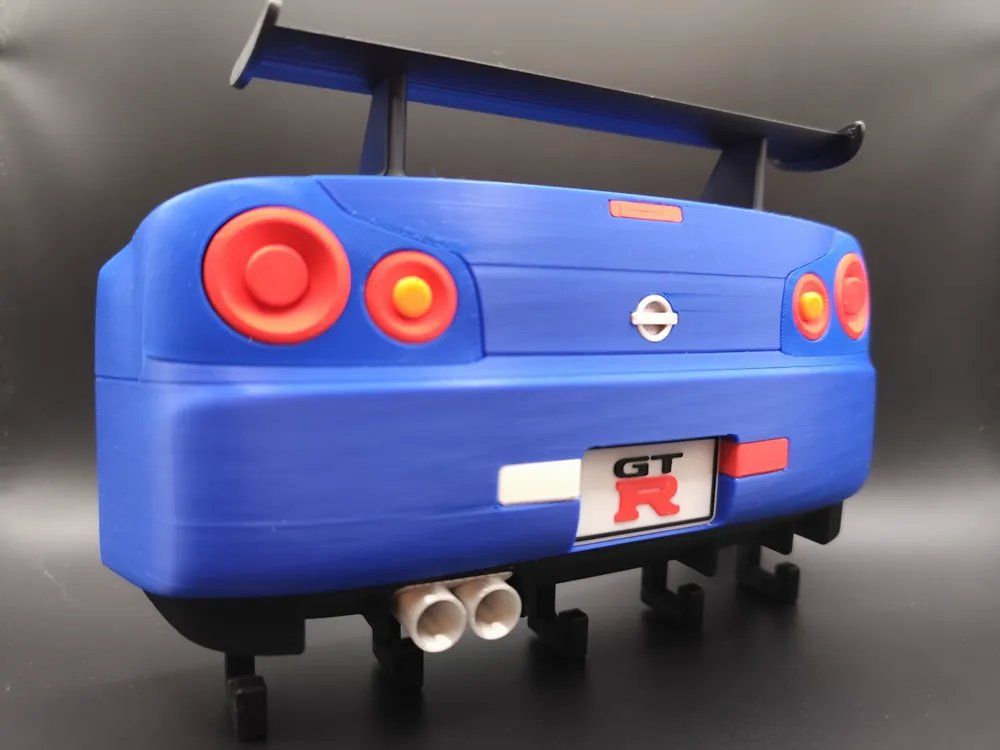 Schlüsselanhänger & - bänder: R34 GTR Schlüsselhalter – Neu (gemäss Beschreibung) aus Niederweningen von Wellington3D 2
