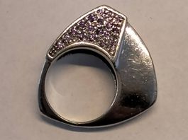 Silberring mit Zirkonia