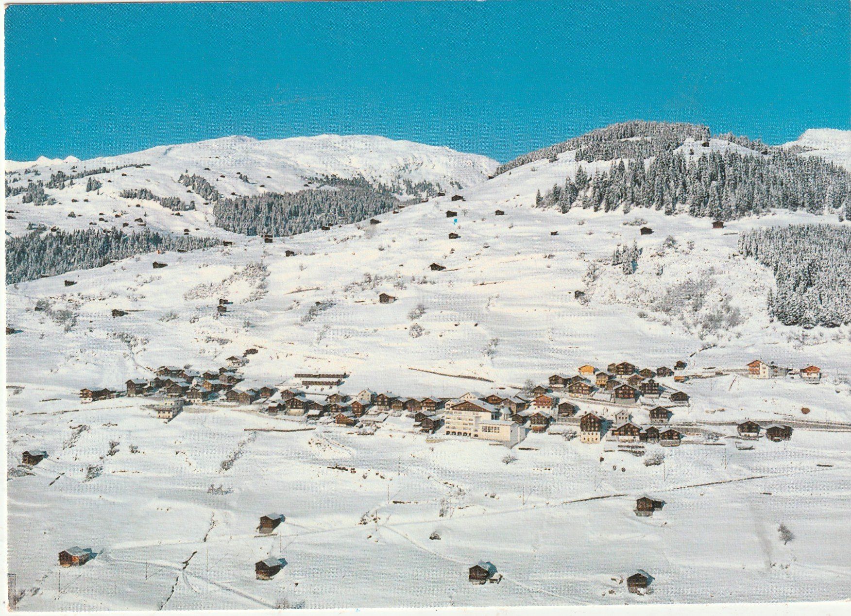 Cartoline postali: Andiast Winter – Usato da Lumbrein venduto da made02