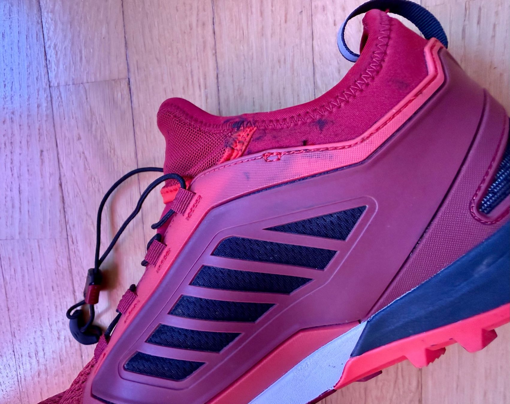 Herrenschuhe: Fahrrad Schuhe Rockrider Rot – Gebraucht aus Dübendorf von Platino1 3