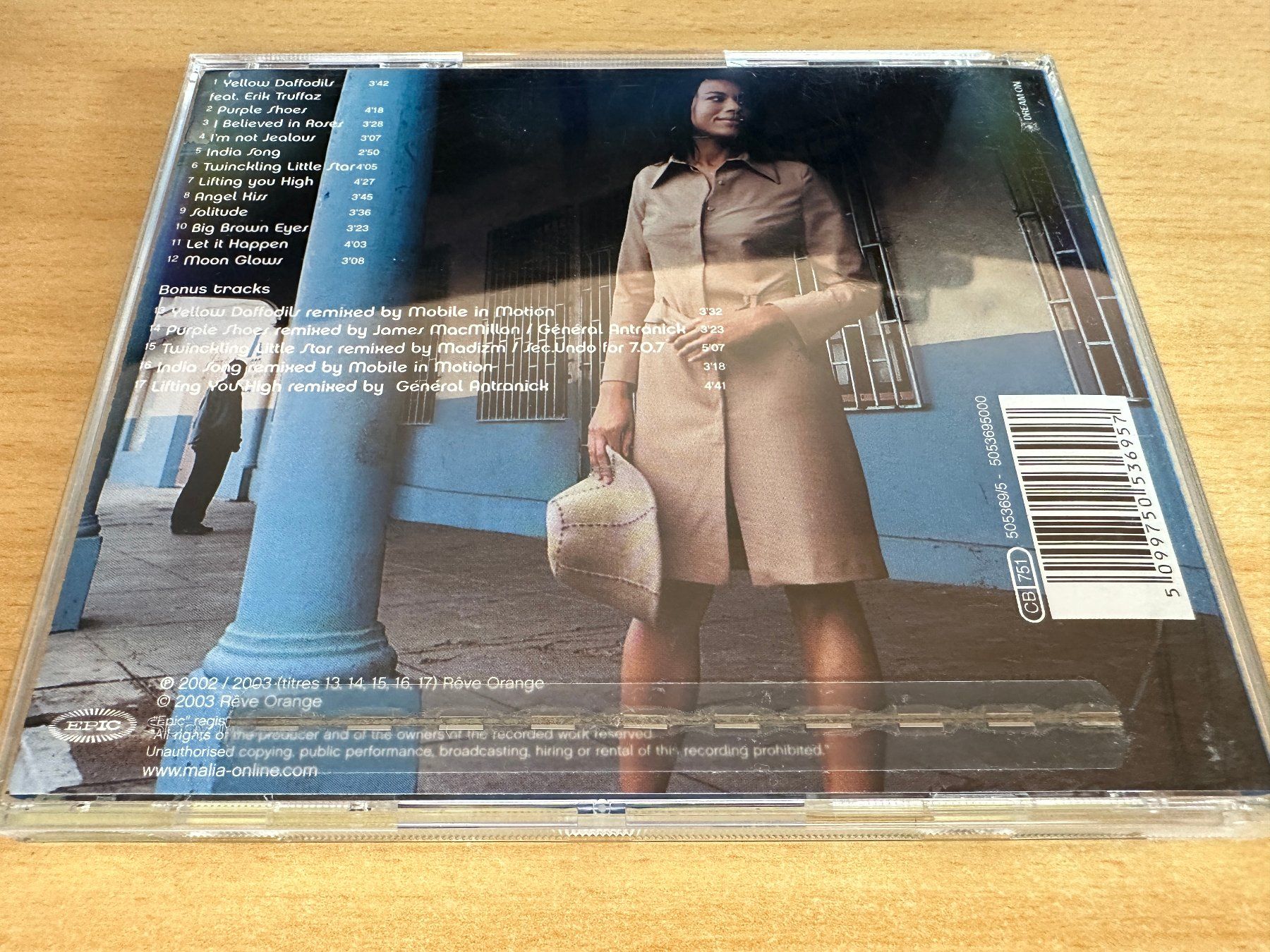 CD: Malia – Yellow Daffodils – Usato da Rikon im Tösstal venduto da Alpenmutz 1