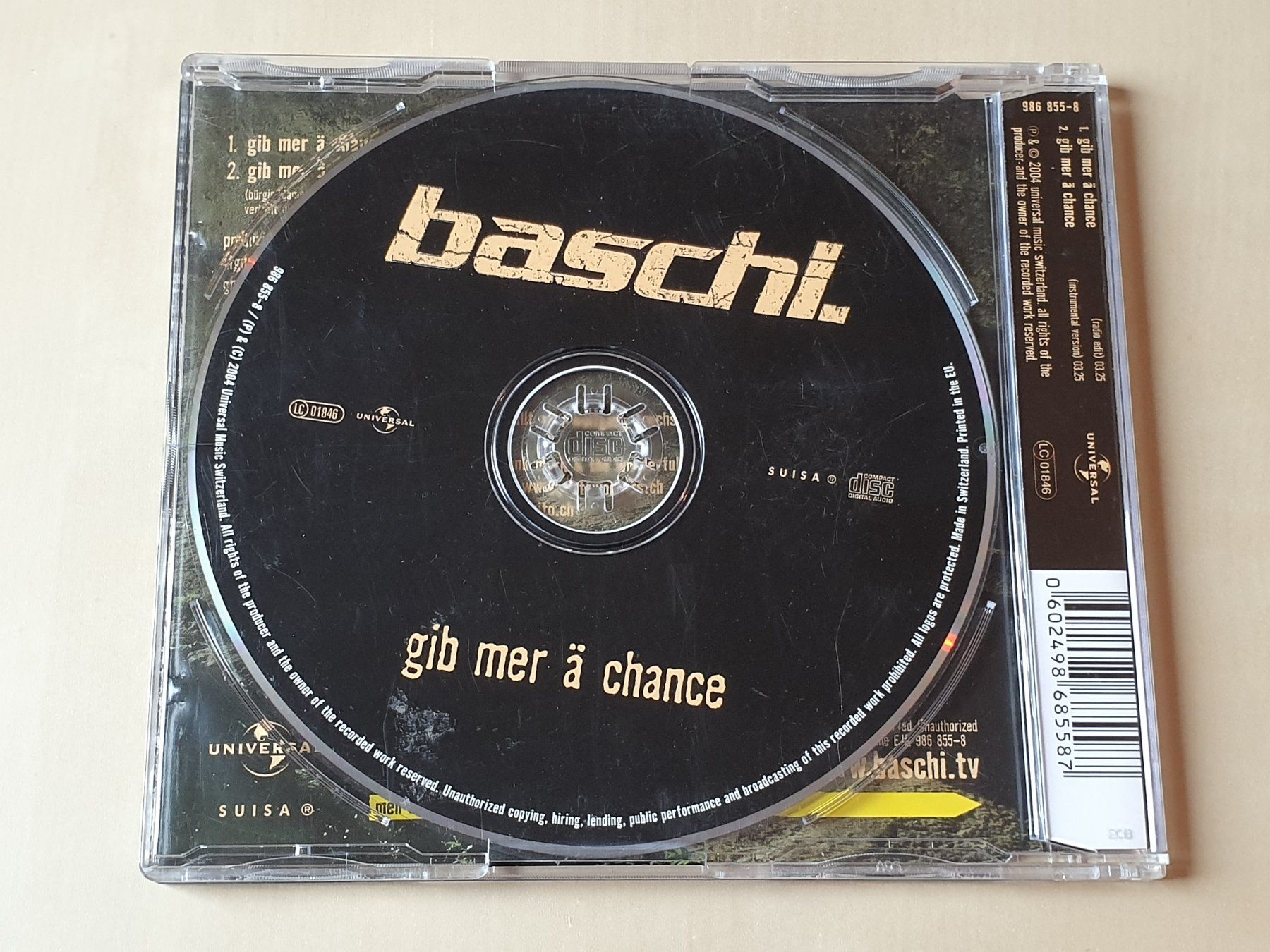 CDs: Baschi gib mer ä Chance – D'occasion à Stansstad par collectorsshop 1