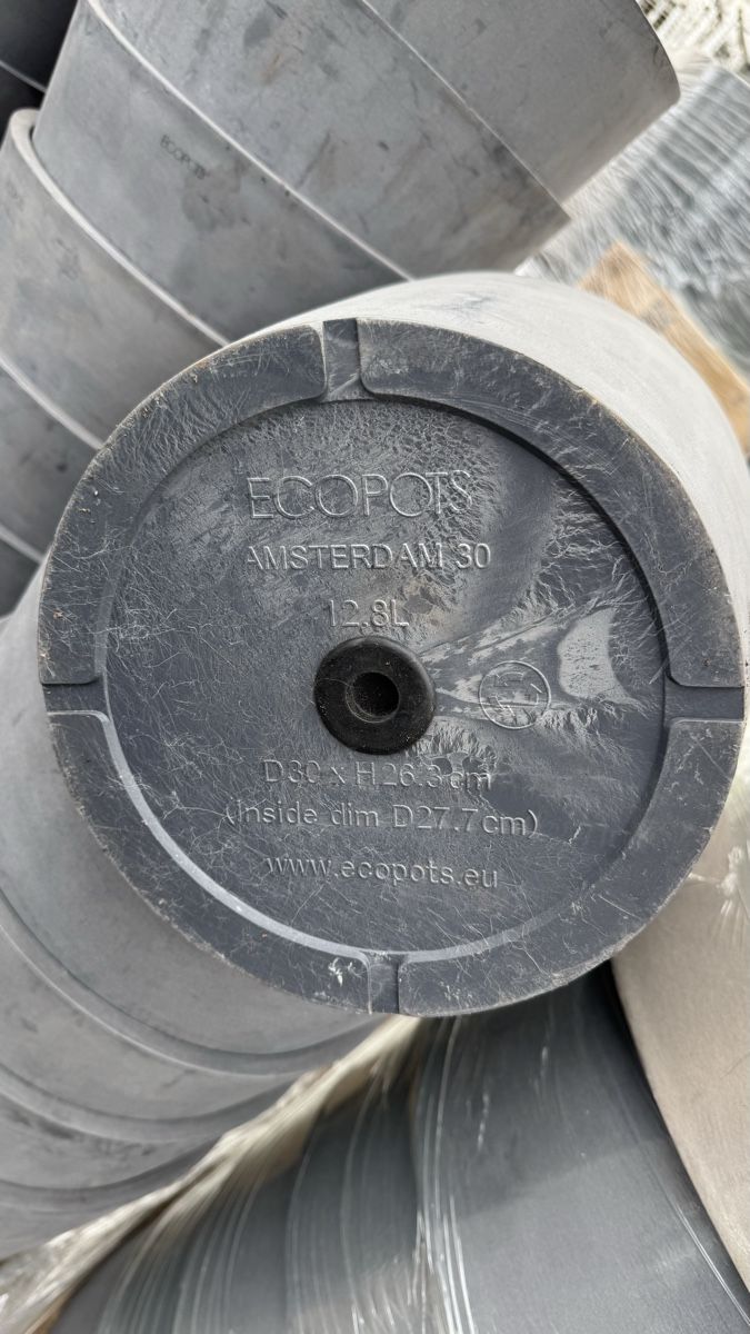 Blumentöpfe: ECOPOTS Amsterdam 30 – Gebraucht aus Bassersdorf von Pflanzenmami 4