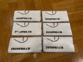 6x neu Putztuch für Objektive Linsen, Feldstecher,Mikrofaser