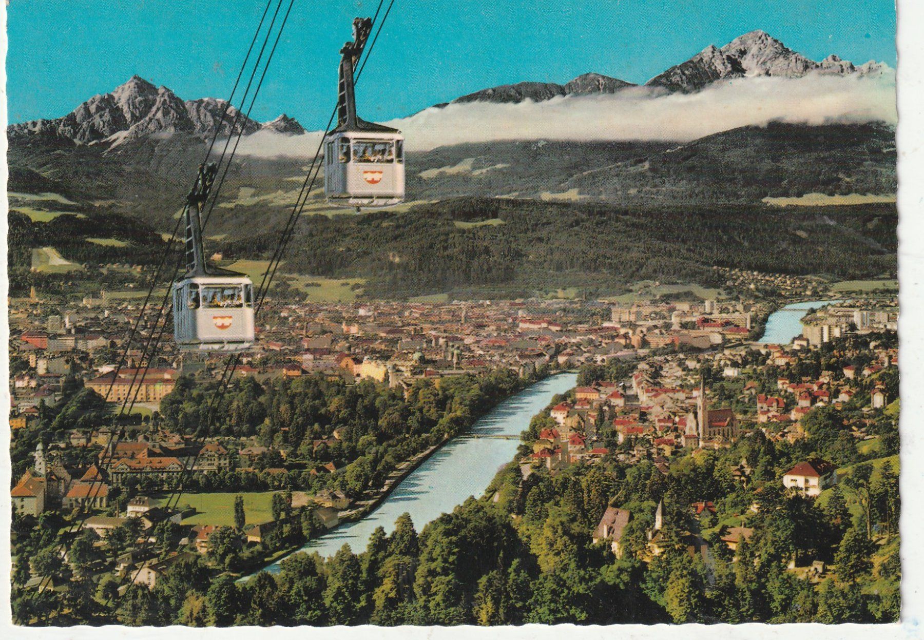 Cartoline postali: Insbruck Bahnen – Usato da Lumbrein venduto da made02