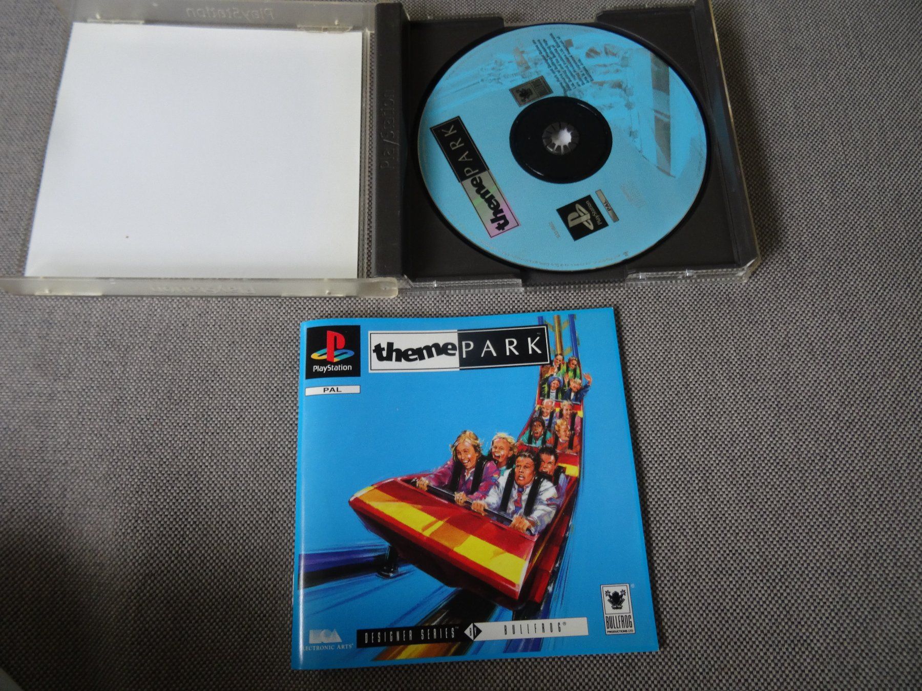 Sony Spiele: Theme Park PS1 – Gebraucht aus Olten von Disc-Ausverkauf 1