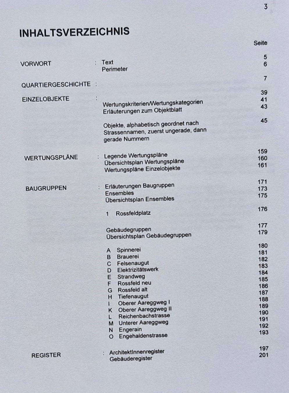 Bücher: Bauinventar BERN Engehalbinsel (1996) – Gebraucht aus Bern von Mattthias 1
