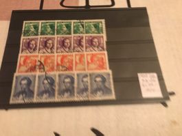 5x Pro Juventute Serie 1935 (800-70)