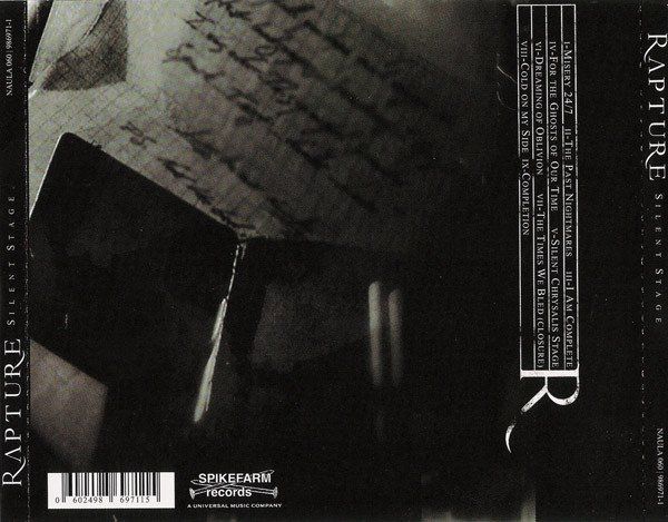 CDs: Rapture - Silent Stage – Neu (gemäss Beschreibung) aus Uzwil von visions77 1