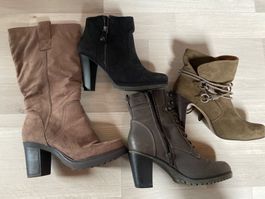 Stiefel 4 Paar Tamaris, s'Oliver, Graceland
