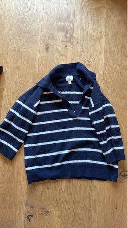 Striped H&M Cardigan - Perfect for Autumn layering!