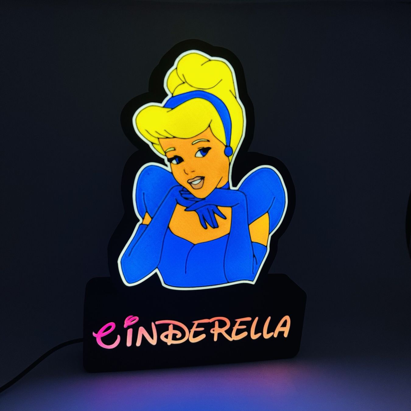 Lampade: Lightbox lumière led  RGB CINDERELLA – Nuovo (secondo la descrizione) da Vicques venduto da PAMB3D 3