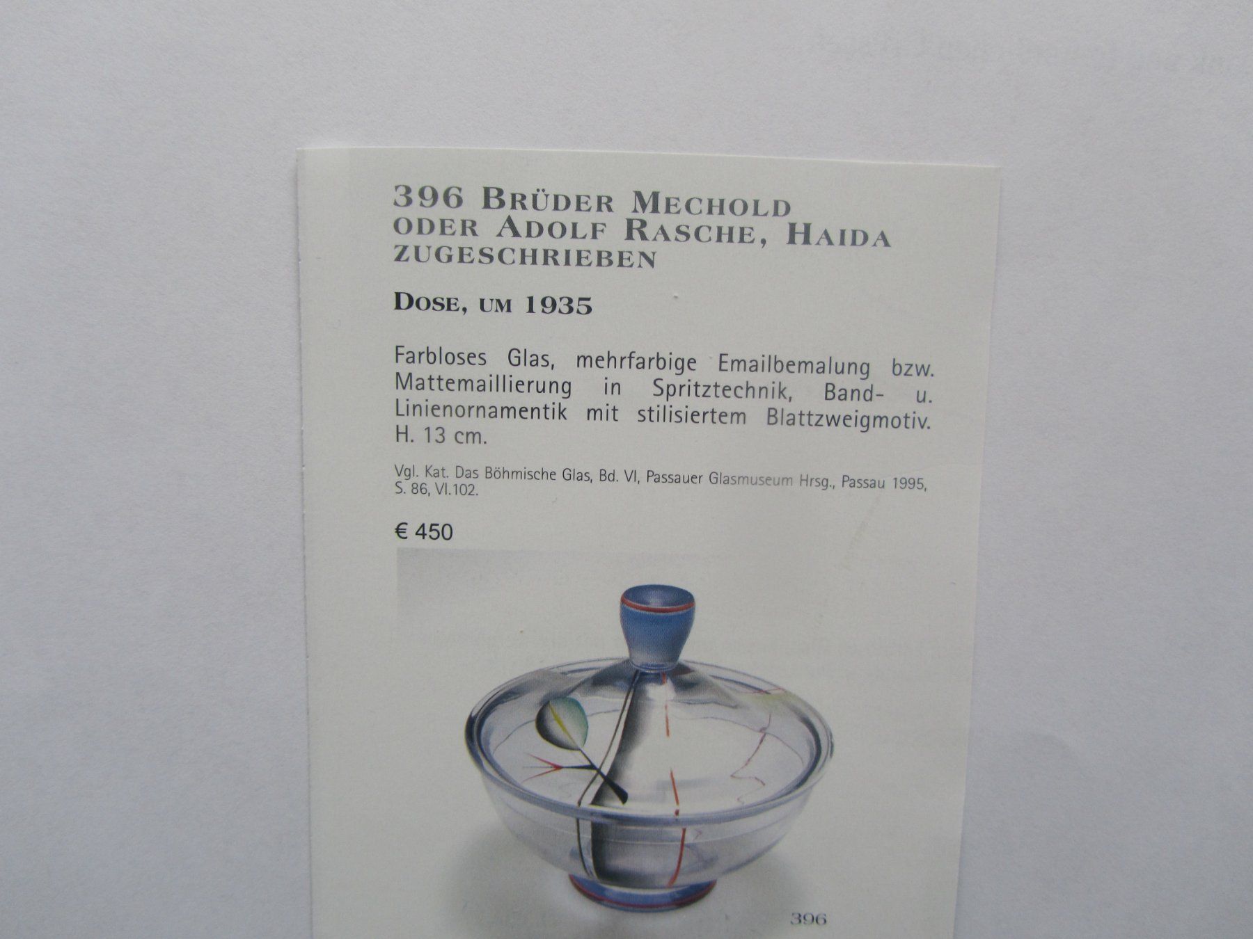 Bicchieri: Glas der Avant-Garde-Haida um 1935 – Usato da Luzern venduto da Lucernauno 8
