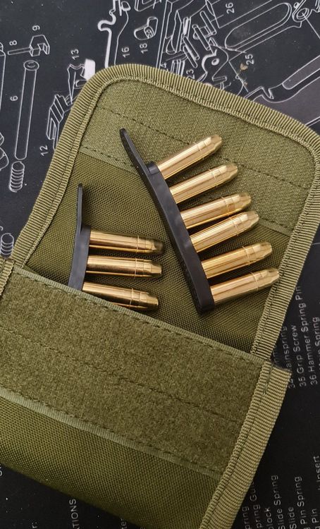 Gexgune Tactical Bag Double Speedloader Waist Bag Mag Universal Support