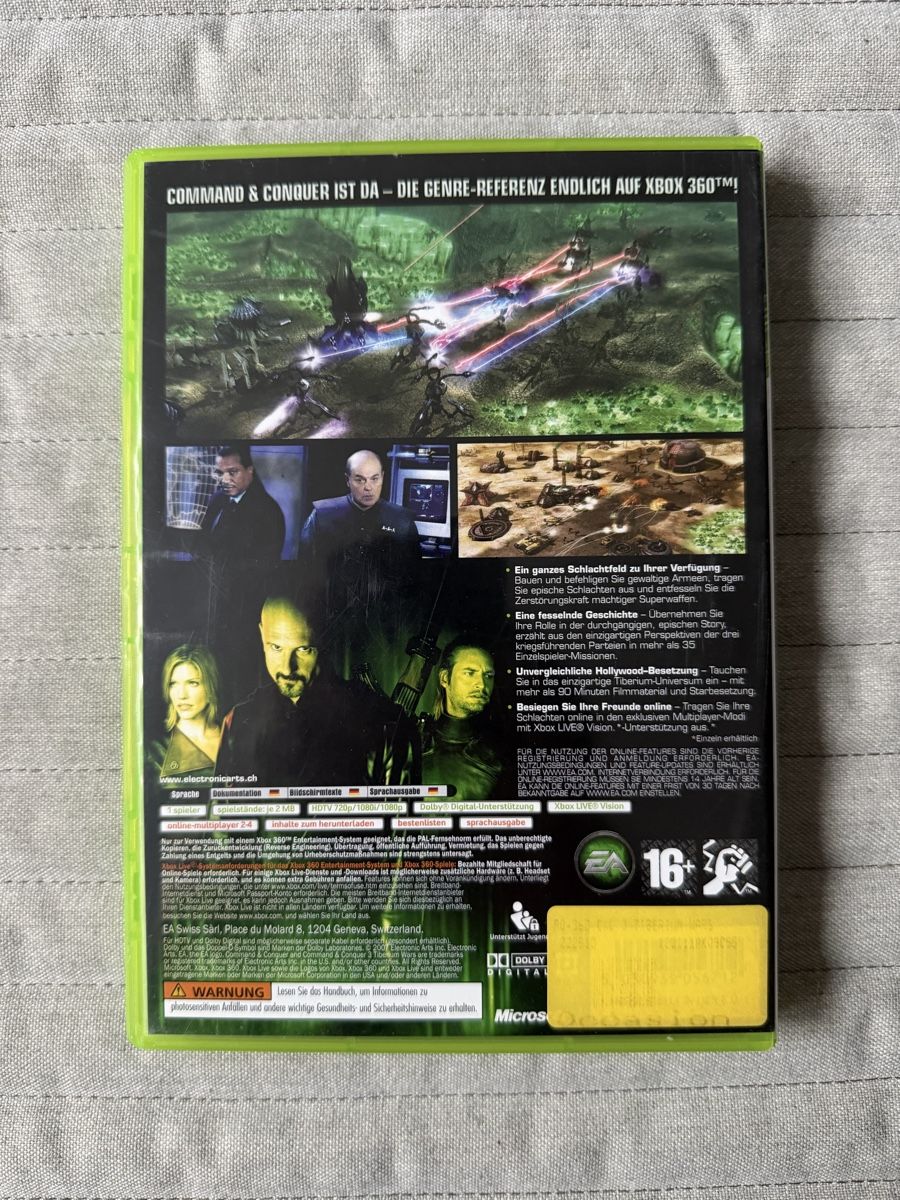 Microsoft Spiele: Command & Conquer 3: Tiberium Wars für Xbox 360 – Gebraucht aus Thunstetten von Virus_33 2