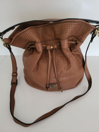 braune Maison Mollerus Handtasche älteres Modell