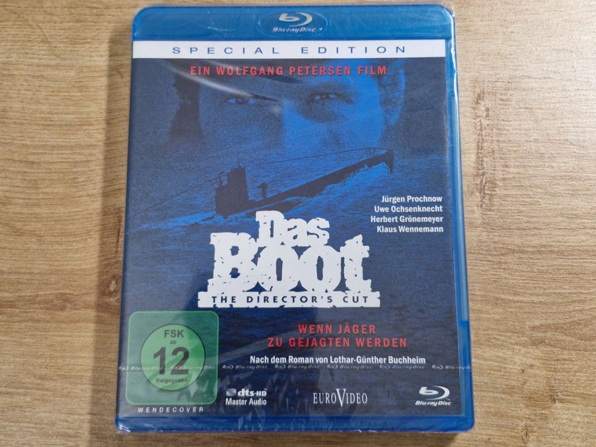 Tutti i DVDs: Das Boot (1981) NEU OVP Bluray – Nuovo e nell'imballaggio originale da Pfungen venduto da Whitie