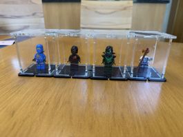 4 Seltene Lego Ninjago Figuren