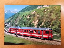 Postkarte FO Furka Oberalp Bahn Pendelzug BDeh 2/4 41