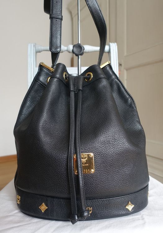 Original MCM Bucket Bag aus Leder, Made in Germany Kaufen auf Ricardo