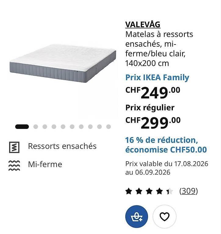 Letti: Lit coffre 140x200cm avec matelas – Usato da Lausanne venduto da celinech14 4