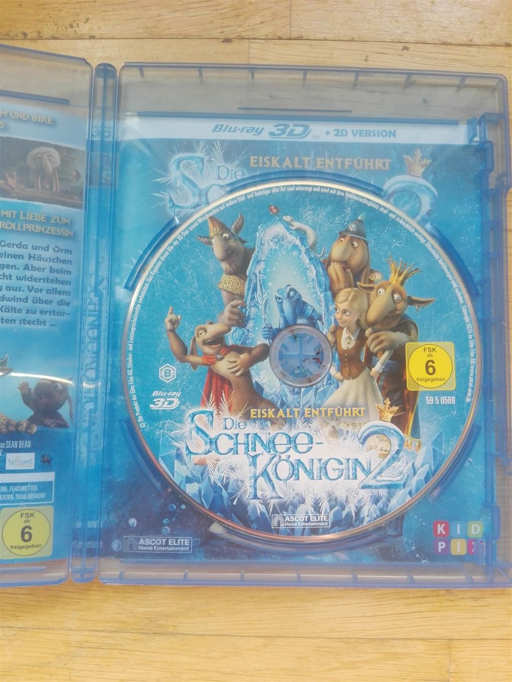 Tutti i DVDs: Die Schneekönigin (1 + 2)      -3D & 2D- – Usato da St.Galllen venduto da elkaphone 6
