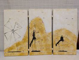 Gemälde Triptychon