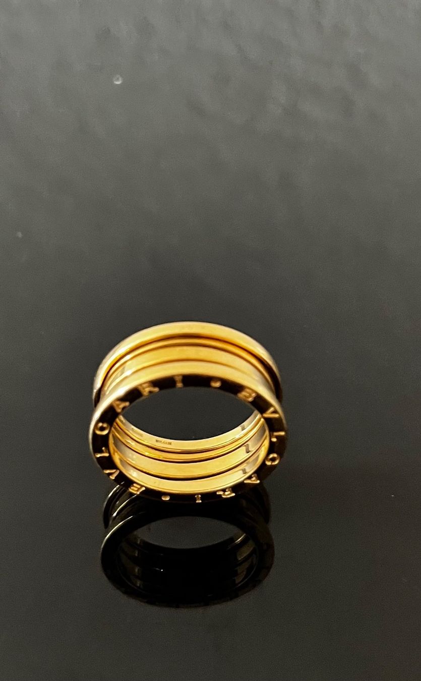 Bulgari Anelli: Bvlgari B.zero1 Ring, Gelbgold, Grösse 59 – Nuovo (secondo la descrizione) da Meilen venduto da mary24031978