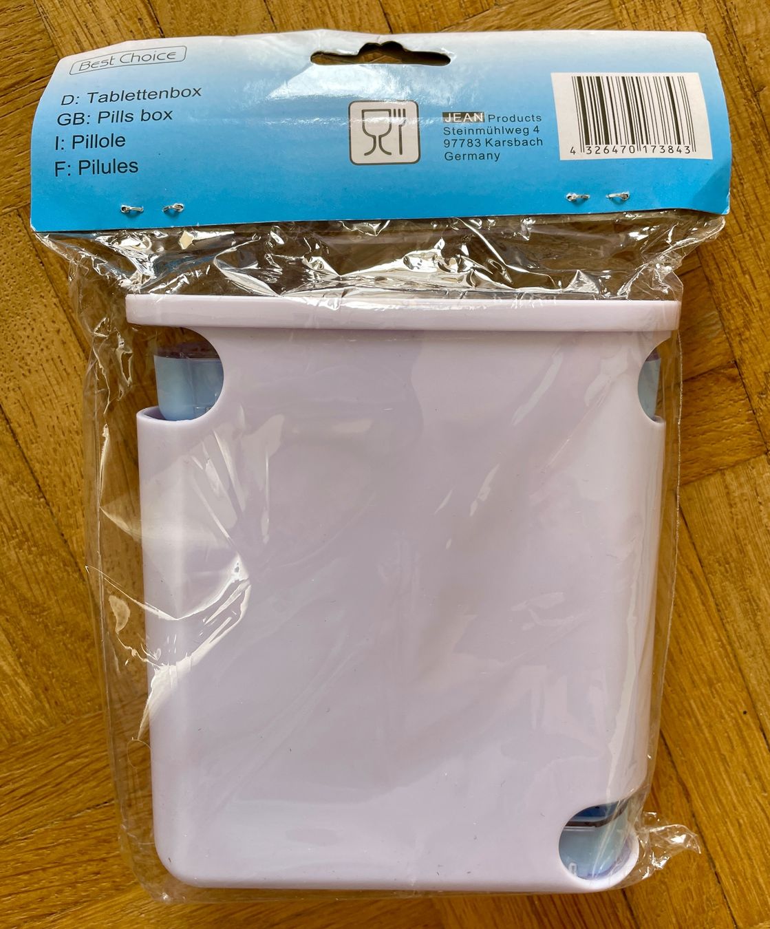 Sonstige Kosmetik & Pflege: Tablettendispenser/ Tablettendose/ Dosett für 7 Tage, NEU – Neu und originalverpackt aus Gümligen von soleil149 1