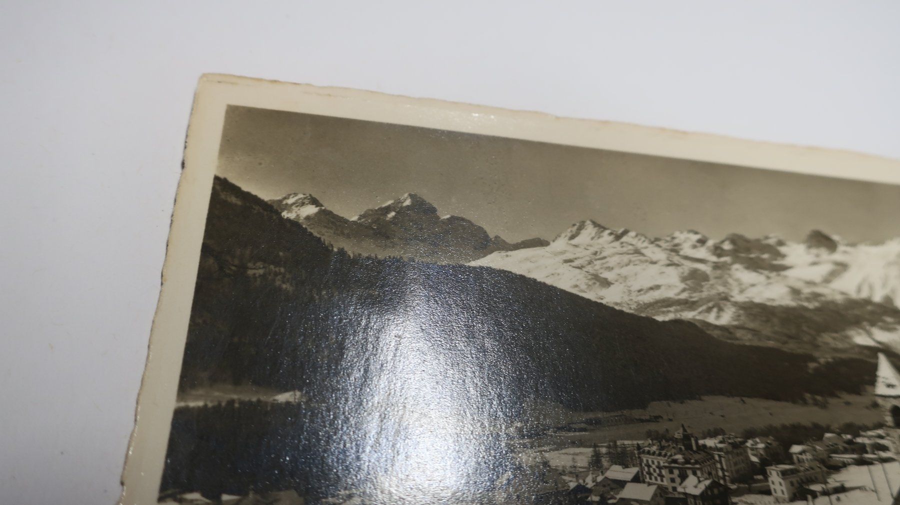 Cartoline postali: Pontresina mit Julierkette 1934 – Usato da Cormoret venduto da Pascalll2001 2