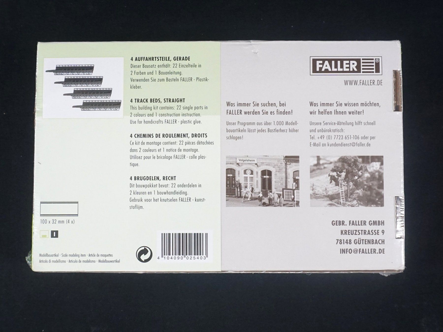 Faller Trains électriques: Auffahrtsteile - Faller – Neuf avec emballage d'origine à Pratteln par Restwert_Pratteln 1