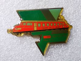 Ansteckpin 53: Eisenbahn SBB RAe 2/4 Roter Pfeil