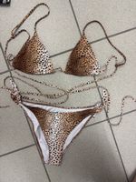 Bikini Leo Print - Neu- Gr M
