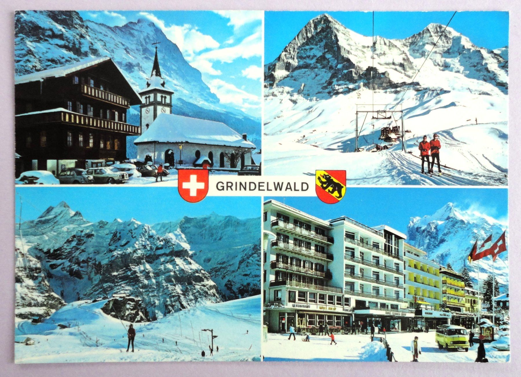Ansichtskarten: Grindelwald – Gebraucht aus Fétigny von Billy2miny