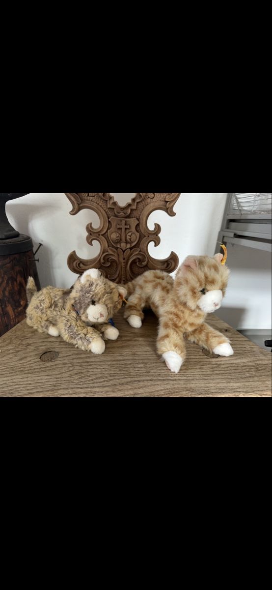 Steiff Giocattoli: Steiff Katzen Kuscheltiere – Usato da Menzingen venduto da vannessa.studer 1