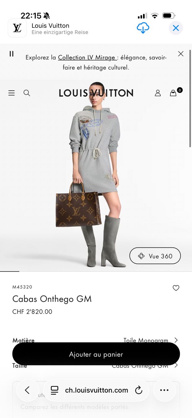 Louis Vuitton Borse da donna: Lv on the go Gm /  last price – Usato da Münchenstein venduto da By.gabriela.v 9