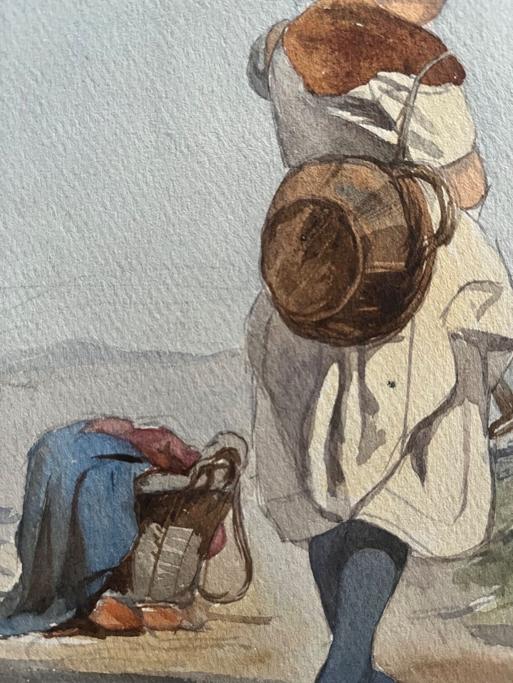 Dipinti: KÜNSTLER  ? AQUARELL – Usato da Gersau venduto da grafik-kunst 5